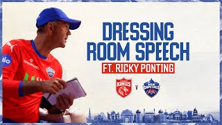 Dressing Room Speech ft Ricky Ponting  PBKS v DC  Delhi Capitals  IPL 2024 [upl. by Jaymie225]