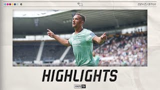 HIGHLIGHTS  Derby County VS Real Valladolid [upl. by Ardekahs738]