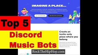 Top 5 Discord Music Bots [upl. by Nate]