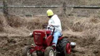 Wheel Horse Cultivating Video [upl. by Panther]