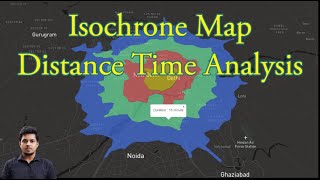 Create Isochrone  Distance Time Analysis  Mapbox  Heligeo [upl. by Lexie]