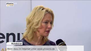 Bundesrat Manuela Schwesig im Interview am 23032018 [upl. by Sarah]