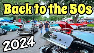 2024 Back to the 50s Classic Car Show  Minnesota State fairgrounds [upl. by Delastre516]