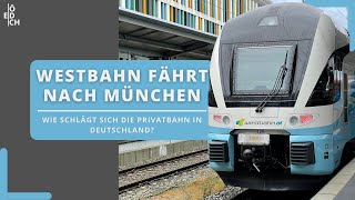 Ein neuer Mitbewerber im deutschen Bahnverkehr Die WESTbahnVerbindung München  Wien [upl. by Anahtor254]