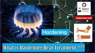 What is Hardening Heat Treatment  Engineers Academy [upl. by Wooster]