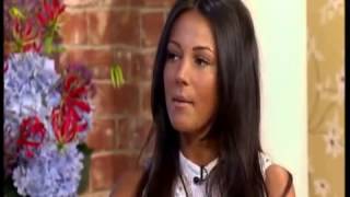 Michelle Keegan  interview and kiss for fun [upl. by Eupheemia]