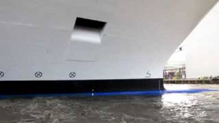 Celebrity Equinox  Ausdocken am 6609 Meyer Werft Papenburg [upl. by Adyeren]