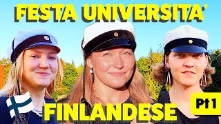 INTERVISTE in FINLANDIA agli STUDENTI UNIVERSITARI DOMANDE alla FESTA delle MATRICOLE da ITALIANI [upl. by Giacopo568]