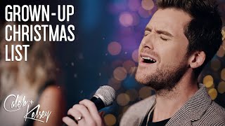 Grown Up Christmas List  Caleb  Kelsey Cover [upl. by Zapot20]