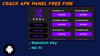 How to crack random key apk XERA PANEL FREE FIRE [upl. by Zeni]