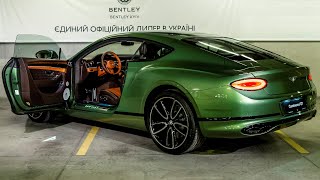 2024 Green Bentley Continental GT  Performance Luxury Coupe in Detail 4K [upl. by Nethsa]