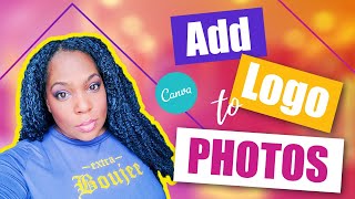 Watermark  How to add Your Logo Overlay To Images✨ Canva Tutorial ✨ Hack for Multiple Photos [upl. by Latreshia]