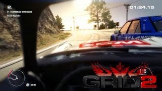 GRID 2  Cockpit Camera View MOD Epic  Make your game more realistic [upl. by Emili]