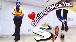 Darling I Miss YouLine DanceImproverTutorial 미씽유 어쩌다전원일기OST 홍대광 [upl. by Atirb]