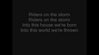 Riders on the storm the doors lyrics [upl. by Meneau]