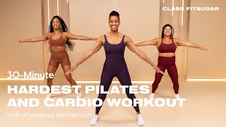 30Minute Hardest Pilates and Cardio Workout [upl. by Joselow]