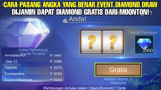 CARA MENDAPATKAN DIAMOND DI MOBILE LEGENDS GRATIS 2020 [upl. by Atilrahc]