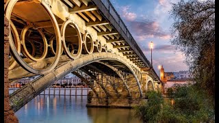 PUENTE DE TRIANA puente puentedetriana triana sevilla [upl. by Kiley]