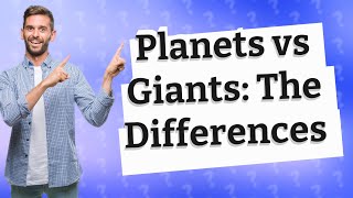 How Can I Differentiate Between Terrestrial Planets and Gas Giants in the Solar System [upl. by Corron]