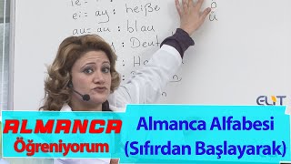 Almanca Öğrenmek  Almanca Alfabesi Öğreniyorum Sıfırdan Başlayarak [upl. by Weksler]