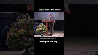 David Pawson  Jesus calms the storm [upl. by Ninel901]