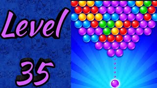 Bubble Shooter Level 35 Android Gameplay [upl. by Dewain]