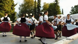 Trachtenverein DSimetsbergler Wallgau plattelt den Schottischen [upl. by Tillman]