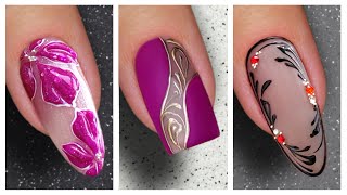 Nail Art Designs 2024  Easy Nail Art 20nails [upl. by Enidan]