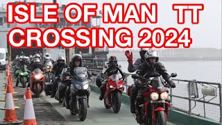 Ferry crossing Isle of Man TT 2024 [upl. by Otineb]