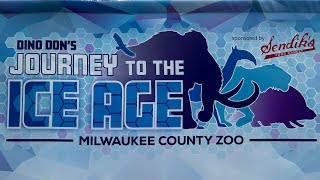 Journey to the Ice Age Tour  Animatronic Animal Exhibit  Ice Age WalkThrough Tour Dino [upl. by Haibot521]