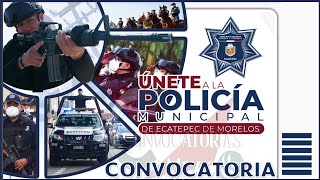 🔴 CONVOCATORIA Policia Municipal UNETE Polcia Preventivo ✅ REQUISITOS  Beneficios [upl. by Celestina]