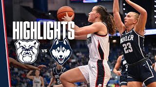 HIGHLIGHTS  UConn Womens Basketball vs Butler [upl. by Thenna892]