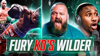 Fury KO’s Wilder  INSANE LIVE REACTION [upl. by Connett]