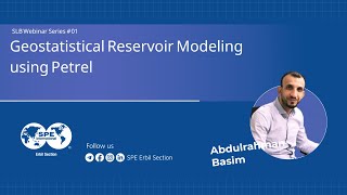 Geostatistical Reservoir Modeling using Petrel  SLB Webinar Series [upl. by Airotnahs]