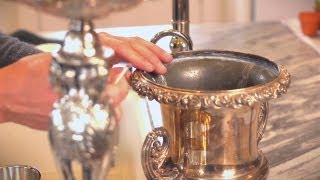 How to Polish Silver  At Home With P Allen Smith [upl. by Vanzant]