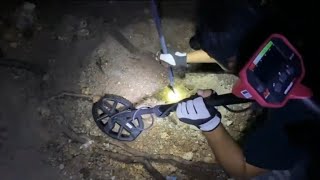 SEARCHING GOLD amp TREASURE INSIDE WW2 CAVE [upl. by Arehahs]