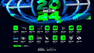 Seahawks 2024 Schedule and Prediction [upl. by Raines]