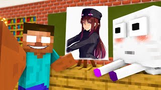 DRAWING CHALLENGE 8  Minecraft Animation [upl. by Rapsag661]