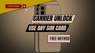 Unlock iPhone from Carrier Use ANY SIM Card in any Country iPhone 11 Pro11 Pro Max Supported [upl. by Ruhtra]