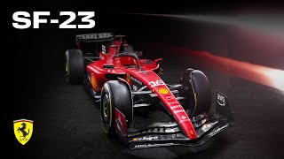 SF23 unveiling  Scuderia Ferrari F1 car [upl. by Aedrahs218]