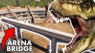 MINI SORNA Ep 9 T Rex Arena amp Nest  Jurassic World Evolution 2 Abandoned Sandbox Park Build [upl. by Tutt]