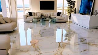 Top 8 Porcelain Tile Flooring Ideas Modern Living Room Flooring Ideas Transform Your Living Room [upl. by Ila858]