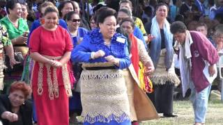 HM Queen Nanasipauu amp Queen Salote College  150th Anniversary gifts for Tupou College [upl. by Thaddus]