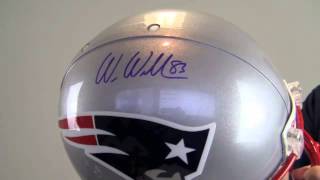 Wes Welker Autographed Helmet  Proline SM Holo [upl. by Manny944]