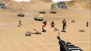 BEACH HEAD DESERT WAR  Steam Game Trailer [upl. by Dolores253]