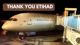 🇵🇰🇦🇪 UPGRADED TO BUSINESS CLASS  ETIHAD TRIP REPORT  KHIAUH  EY201  B7879  A6BLK [upl. by Ecirp]