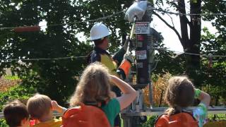 Mylar Balloon Hits Power Line [upl. by Asserac]