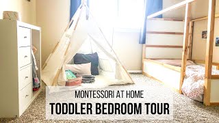 MONTESSORI TODDLER BEDROOM TOUR [upl. by Marge]