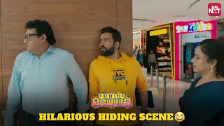 Parris Jeyaraj Shopping Mall Comedy Scene  Santhanam  Anaika Soti  Motta Rajendran  Sun NXT [upl. by Elnar]