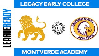 EYBL Scholastic  1 Montverde Academy FL vs Legacy Early College SC [upl. by Clerissa]